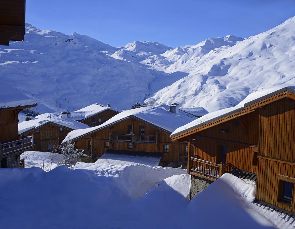 Cgh Residences & Spas Les Chalets Du Soleil Authentiques Saint-Martin-de-Belleville Exterior foto